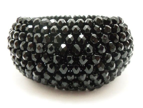 black bangle bracelet