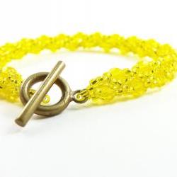 Bright Yellow Bracelet - S..